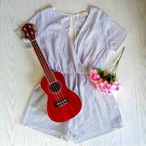 Le Kate striped romper